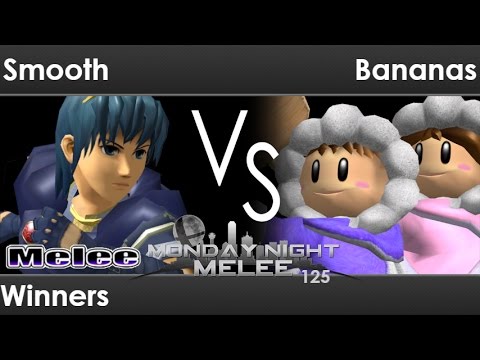 MNM 125 - Smooth (Marth, Fox) vs Bananas (ICs) Winners - Melee