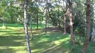 preview picture of video 'Holes 1 to 9 of disc golf park Nokia at Nokia Finland'