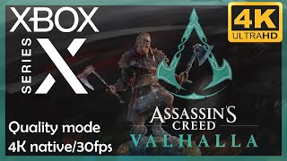 [4K] Assassin's Creed : Valhalla / Xbox Series X Gameplay / Quality Mode (4K Native/30 fps) #2