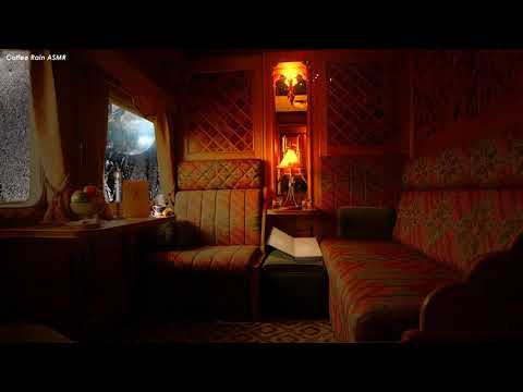 Orient Express ASMR   Train   A Journey from Istanbul to Paris 1930   Turkish Baklava And Coffee