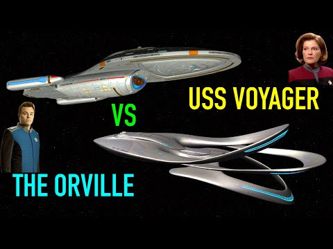 Viewer Request - The Orville VS USS Voyager - Both Ways - Star Trek Starship Battles