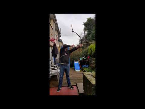 Kassai Hun bow - thumb ring shooting