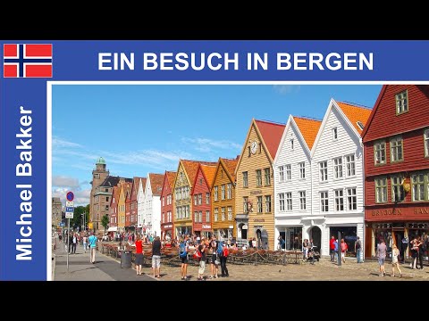 🇳🇴 Ein Besuch in Bergen - Die Hafenstadt in Norwegen - Ein Stadtrundgang - Highlights - HD
