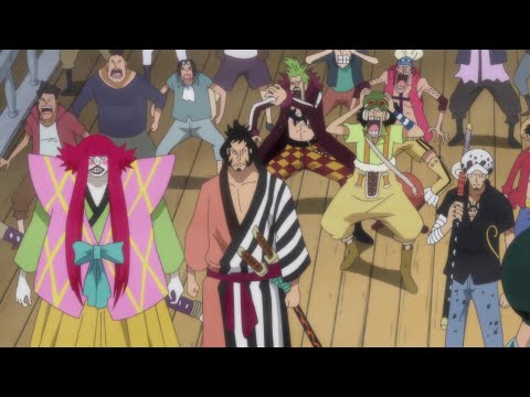 ONE PIECE ~ Straw-hats Arrive On Zou