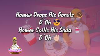 Cover art for homer donut
