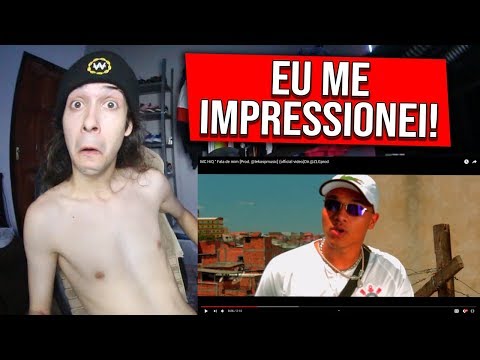(O MALUCO É BRABO 🔥) REAGINDO a MC HiQ '' Fala de mim - REACT/REAÇÃO