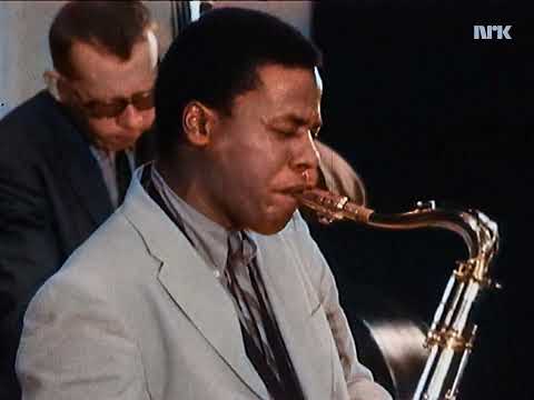 Wayne Shorter, On Green Dolphin Street, Molde Jazz Festival, Norway, 1966 (colorized)
