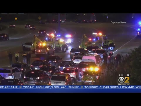 Shooting On Dan Ryan Expressway Causes Crash That Briefly Closed All Lanes