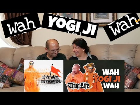 Yogi Adityanath - Savage Moment | Wah YogiJi Wah | Yogi Ji Thug life | Bold , Bad & Bindaas REACTION Video