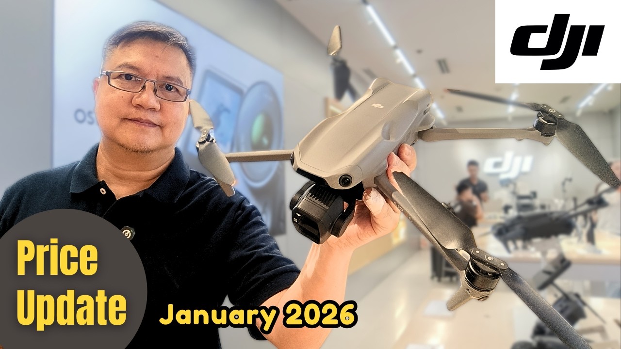 DJI DRONES PRICE UPDATE JANUARY 2026 | Neo 2 Flip Mavic 4 Pro Air 3S Mini 5 Pro Mini 3