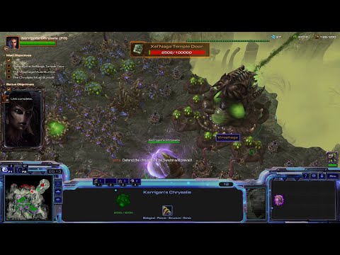 StarCraft 2 Wings of Liberty Campaign (Zerg Edition) Mission 11 - The Dig