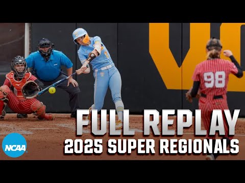 Tennessee vs. Nebraska: 2025 NCAA softball super regionals Game 3 | FULL REPLAY
