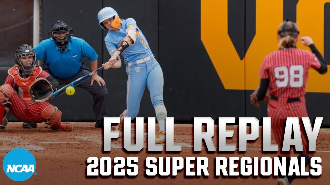 Tennessee vs. Nebraska: 2025 NCAA softball super regionals Game 3 | FULL REPLAY