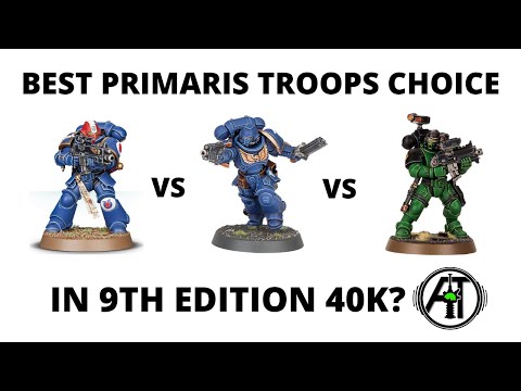 Best Primaris Troops Choice in 9th Edition? Intercessors vs Infiltrators vs Incursors Space Marines
