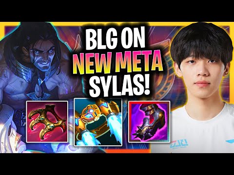 BLG ON INSANE NEW META SYLAS! | BLG On Plays Sylas Support vs Senna!  Season 2025