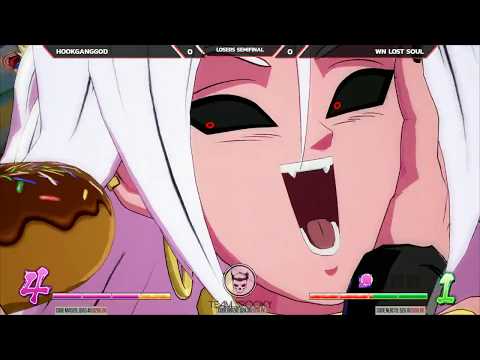 NLBC Super 2 - Dragon Ball FighterZ - Losers Semi - HookGangGod vs WN Lost Soul [1080p/60fps]