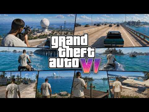 Grand Theft Auto VI: Gameplay Trailer – Exploring Leonida Keys (Concept)