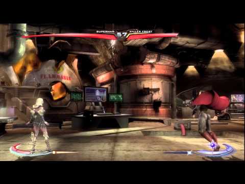 Injustice Gods Among Us PS3 HD Superman Vs Killer Frost
