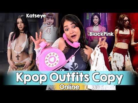 I Bought K-Pop Fake Outfit Dupes from Viral Website in India 😱 Worth the Money??