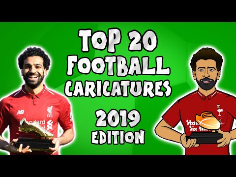 ✍️Top 20 Football Caricatures: 2019✍️ (442oons football cartooons)