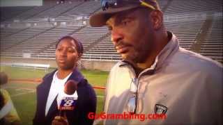preview picture of video 'Grambling State University Black & Gold Spring Football Game Report 2013'