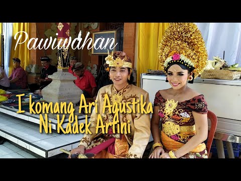 Pawiwahan I komang Ari agustika dan Ni Kadek Artini