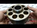 text_video Cylinder block and Valve plate Right Komatsu 708-2L-06281