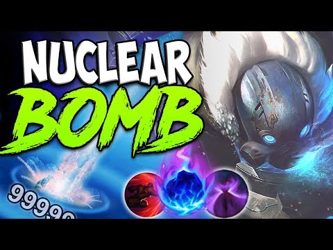 NUCLEAR BOMB TOP LANE GRAGAS | 1 ULTIMATE = 1 ONE SHOT | Gragas vs Rumble TOP S8 PBE Gameplay