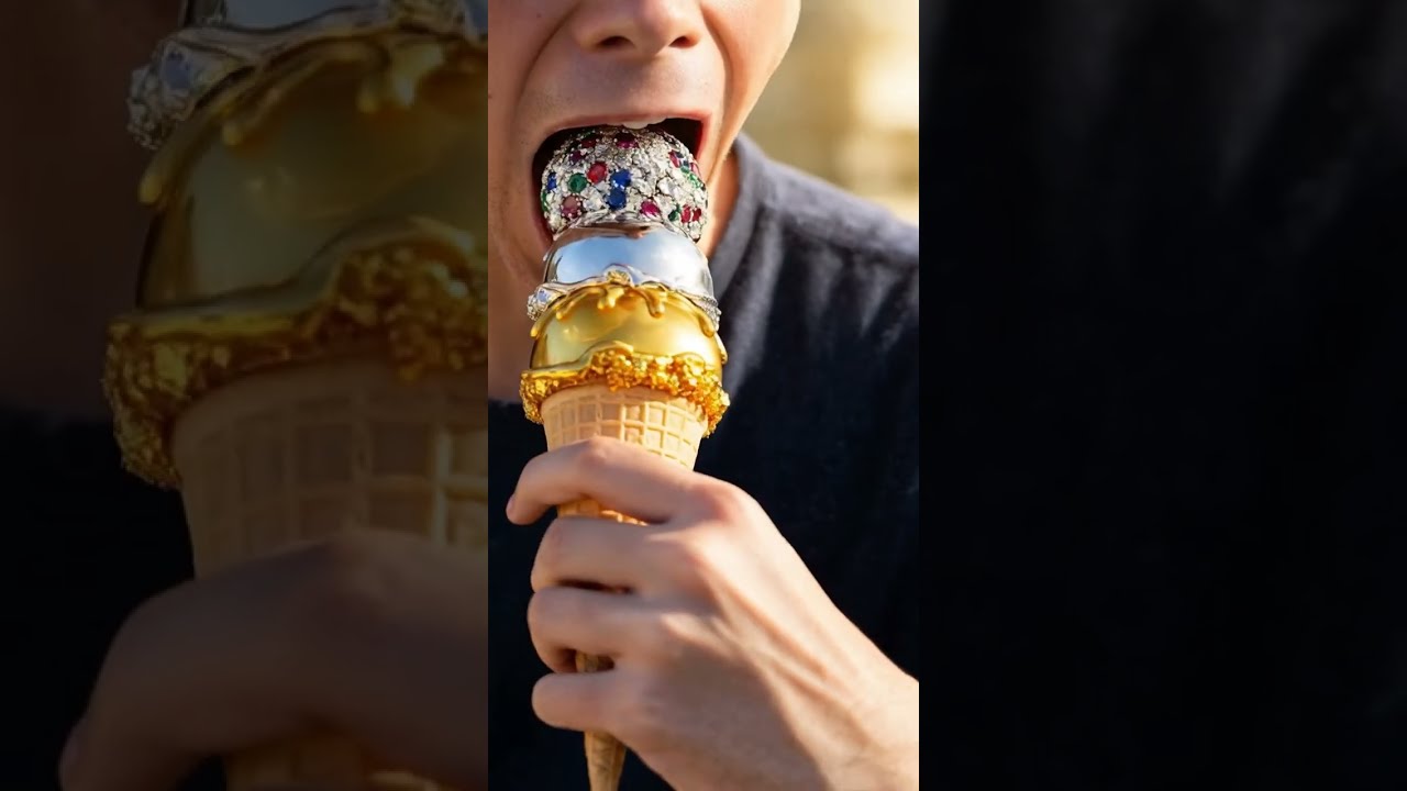 AI Magic: Melting Treasure—An Ice Cream Cone of Pure Wealth ✨🍦💰