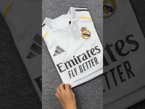 Real Madrid jersey 25-26 this is a perfect unboxing video #realmadrid #jersey #foryou #shirt