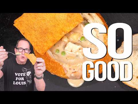 THIS CHICKEN POT PIE SOUP BLEW ME AWAY