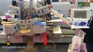 MÁY LÀM MỘNG DƯƠNG CNC 2 ĐẦU CỰC WOODMASTER SIÊU NHANH