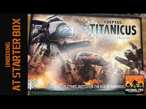 Adeptus Titanicus - Starter Box Unboxing
