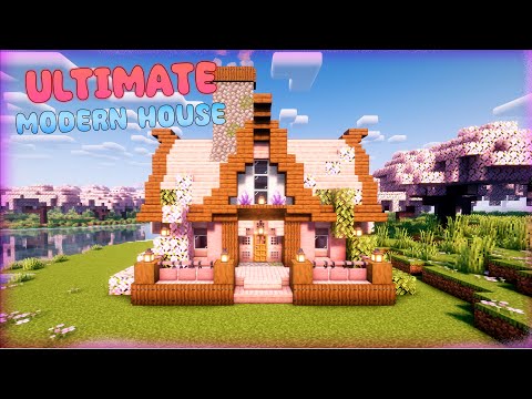 🍒 The Ultimate Cherry House Build in Minecraft!