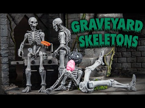 Best Bone Boys! | Graveyard Skeletons | 1/12 Scale Undead Figures | Four Horsemen Studios