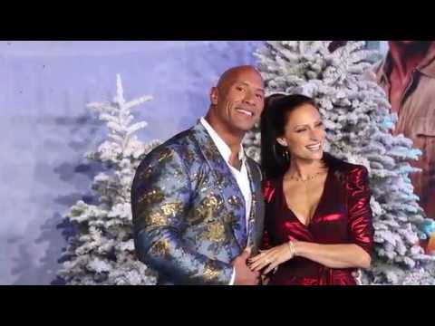 Dwayne Johnson & Lauren Hashian - premiere of Jumanji: The Next Level