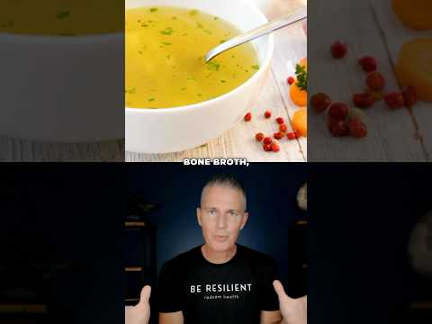 DRINK THIS if you want to be healthy! 🐓🦴 #health #resilient #healthtips #bonebroth #gut #guthealth