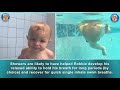 GRADE 0 Showers To Introduce Breath Control And Submersion