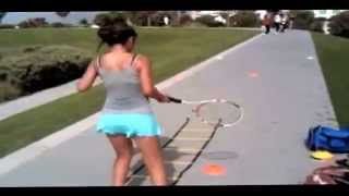 Tennis Fitness Training in South Point Park, Miami Beach