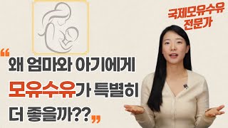 모유수유의 다양한 장점들! 내가 모유수유를 한 이유는!?