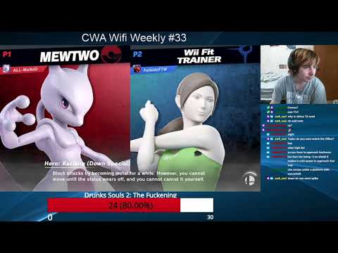 CWA Wifi Weekly 33 - All (Mewtwo) vs Fatkid (Wii Fit Trainer) Winners Round 2