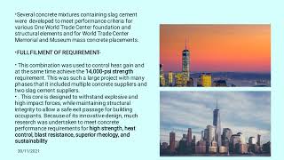 A seminar presentation on Ground Granulated Blast Furnace Slag by Ravi Bhushan Sharma