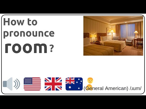 How to pronounce room in english?