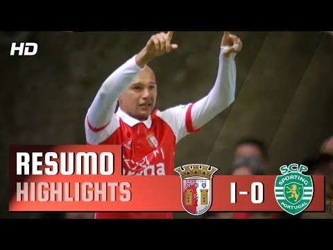 Resumo: Braga 1-0 Sporting (Liga 28ª J)