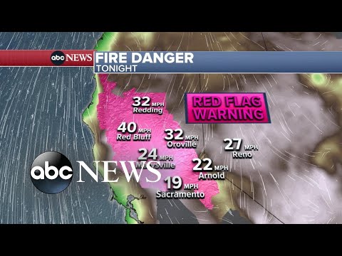 Extreme fire danger, tropical threats