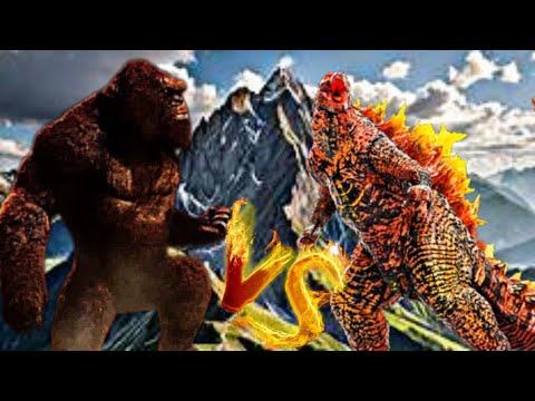 Kong v/s Godzilla Infernals Intense Fight.