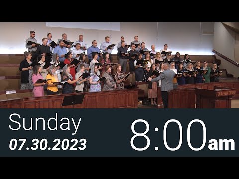 07/30/2023 Sunday 8am - Full Service