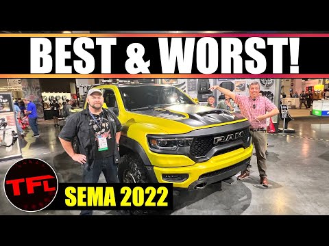 From the Weird to the Straight Up Insane, These Are the Best & Worst Builds of SEMA 2022! (Part 1/2)