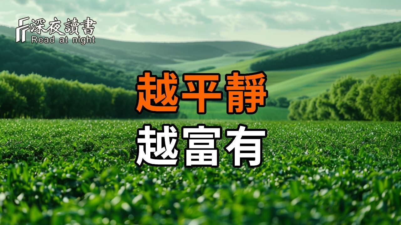 上天渡人從不聲张，内心出現這三個信號，就是轉機。【深夜讀書】#人生感悟 #正能量 #情感 #晚年幸福 #?