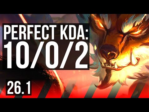 VOLIBEAR vs MORDEKAISER (TOP) | Perfect KDA: 10/0/2 | KR Grandmaster | 26.1